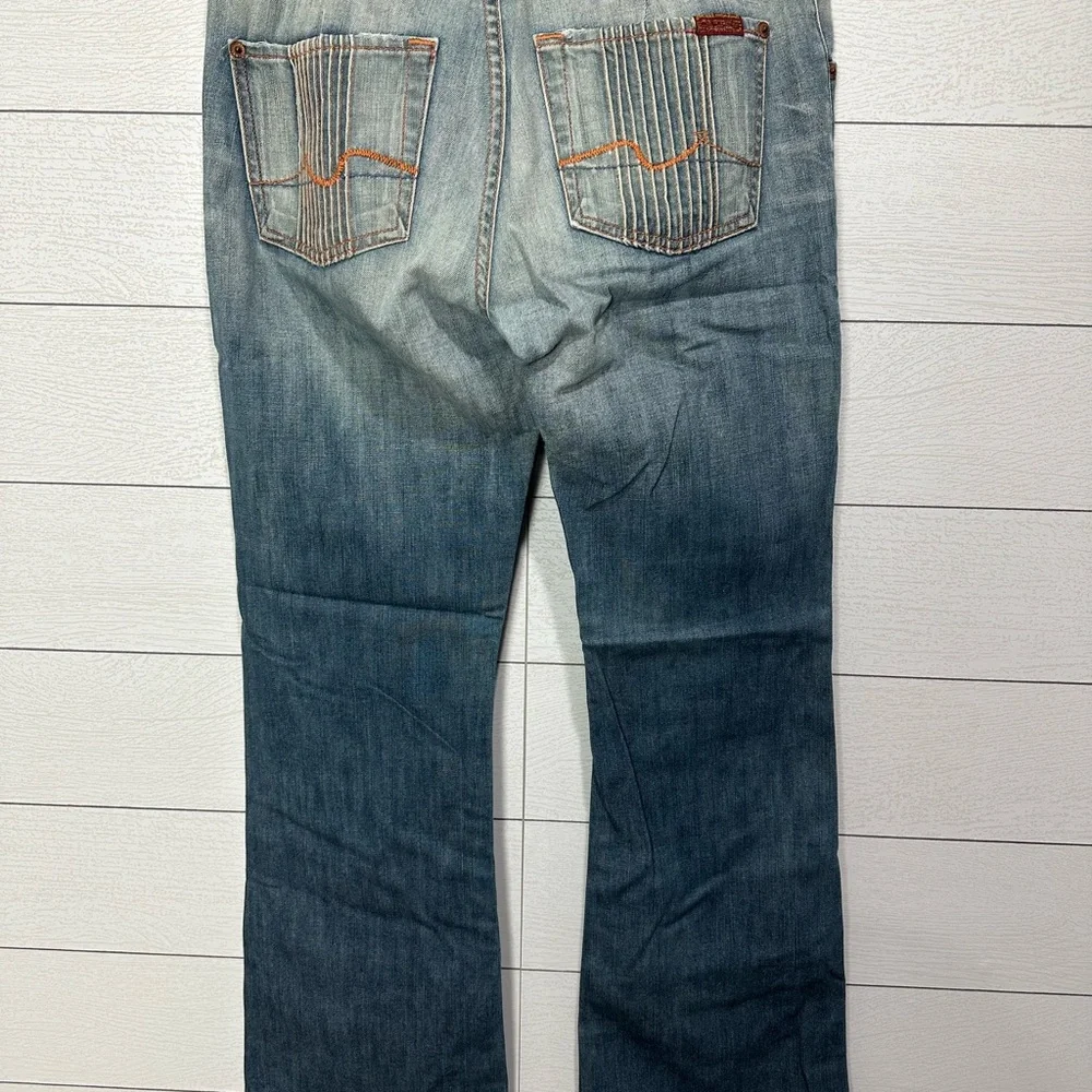 7FAM Bootcut Jeans Size 28 - Picture 8 of 8